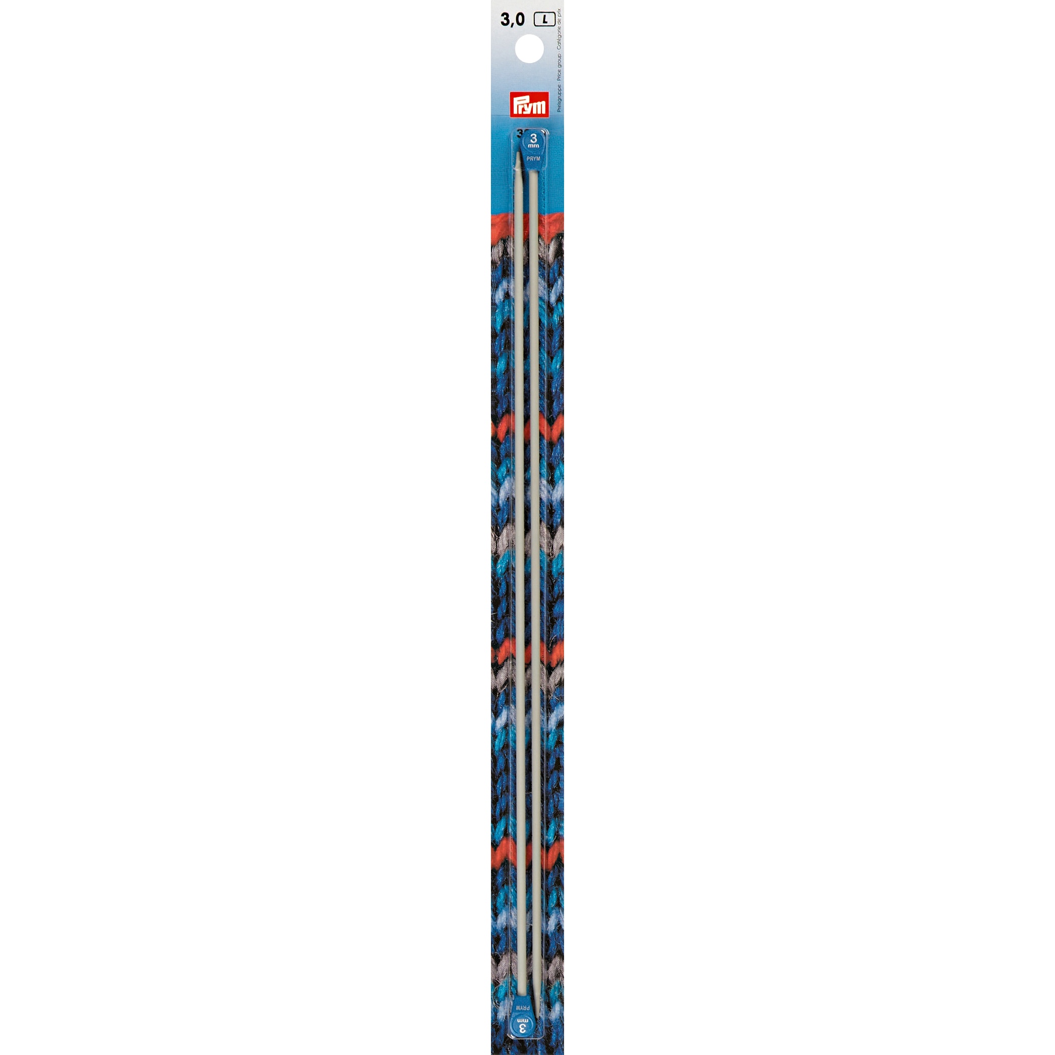 Knitting Needles - 3mm Straight 30cm Long by Prym 191 452