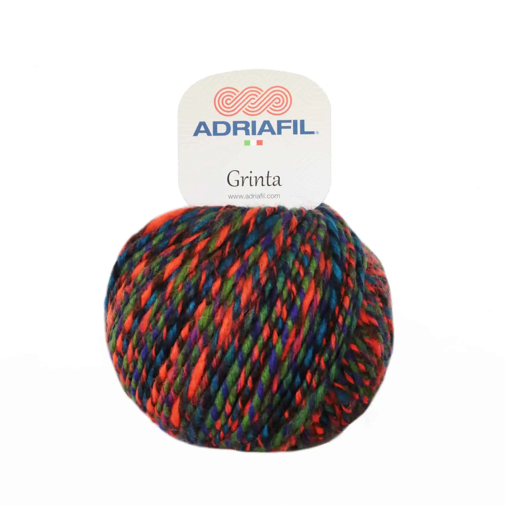 Yarn - Adriafil Grinta Aran / Chunky in Fluoro Orange 44