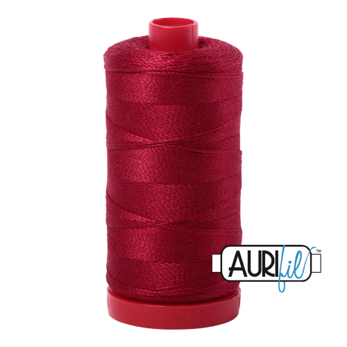 Aurifil Quilting Thread 12wt Col. 2260 Red Wine