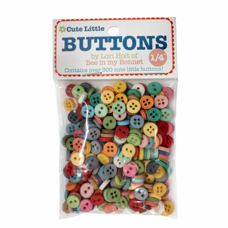 Cute Little Buttons 300 pack by Lori Holt of Bee in my Bonnet