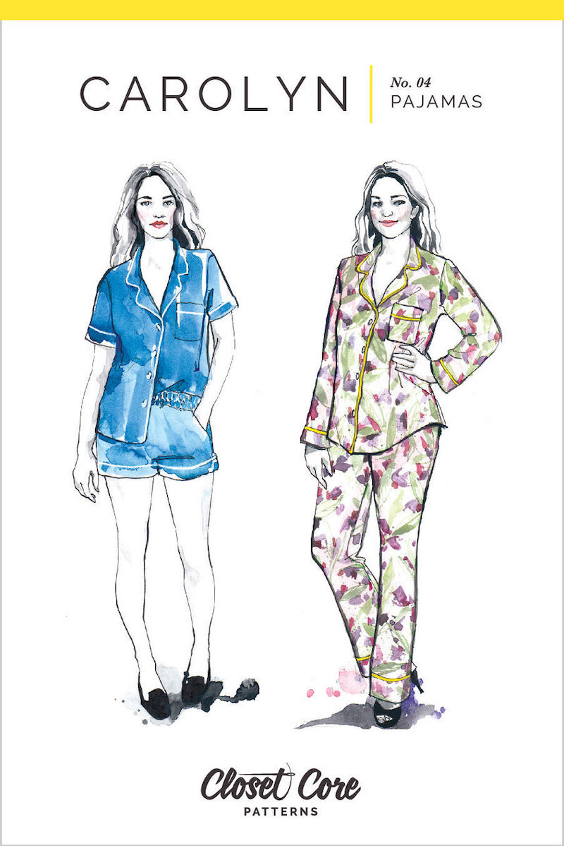Closet Core - Carolyn Pajamas Sewing Pattern Sizes 0 to 20