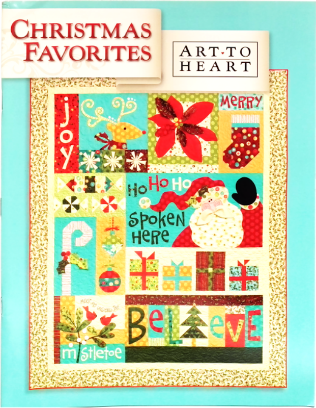 Christmas Favourites - Art to Heart - Applique Pattern Book by Nancy Halvorsen