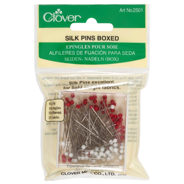 Silk Pins in a Box by Clover 2501