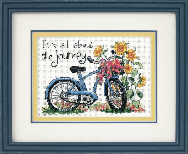 Cross Stitch Kit - It's All About The Journey 