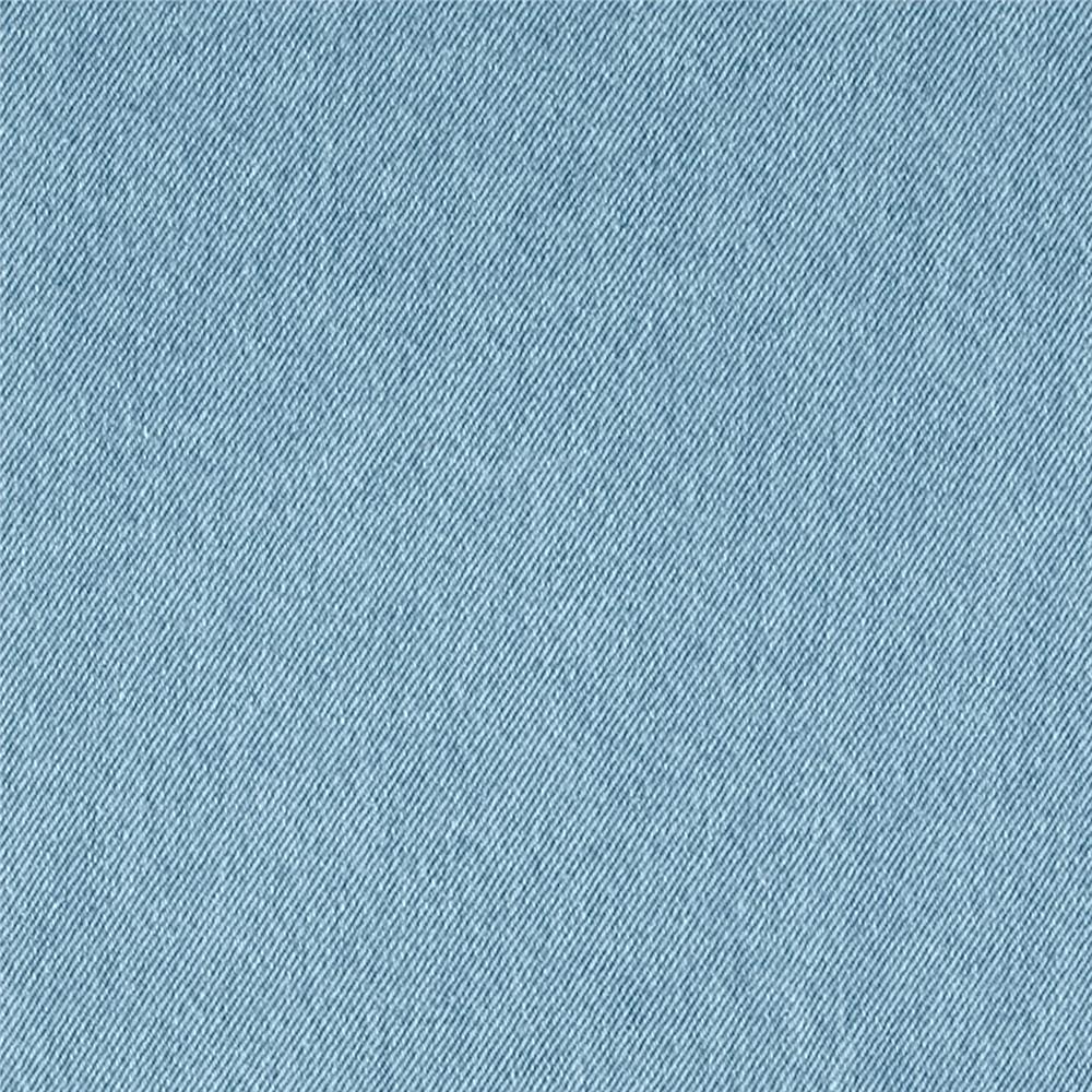Light Blue Washed Denim Fabric 8oz - 145cm Wide