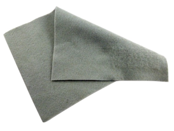 Grey Felt Sheet  - 12" Square - 30cm Square - Crafting Felt