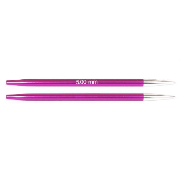 Circular Needle - 5mm Interchangeable Zing Circular Needle Tips 11.5cm Long by KnitPro K47505