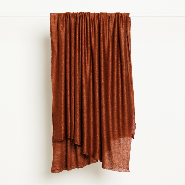 Fine Linen Knit Fabric in Sienna by Mind the Maker