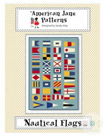 American Jane - Nautical Flags Quilt Pattern - Hop, Skip and a Jump by American Jane for Moda Fabrics