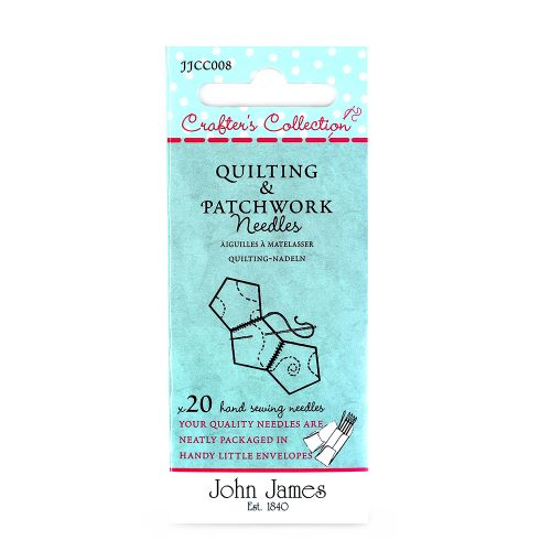 Assorted Quilting and Patchwork needles by John James