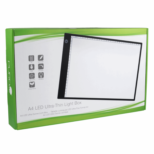Gift Idea - A4 Light Box by PURElite - Perfect for Tracing you Applique or Embroidery Patterns