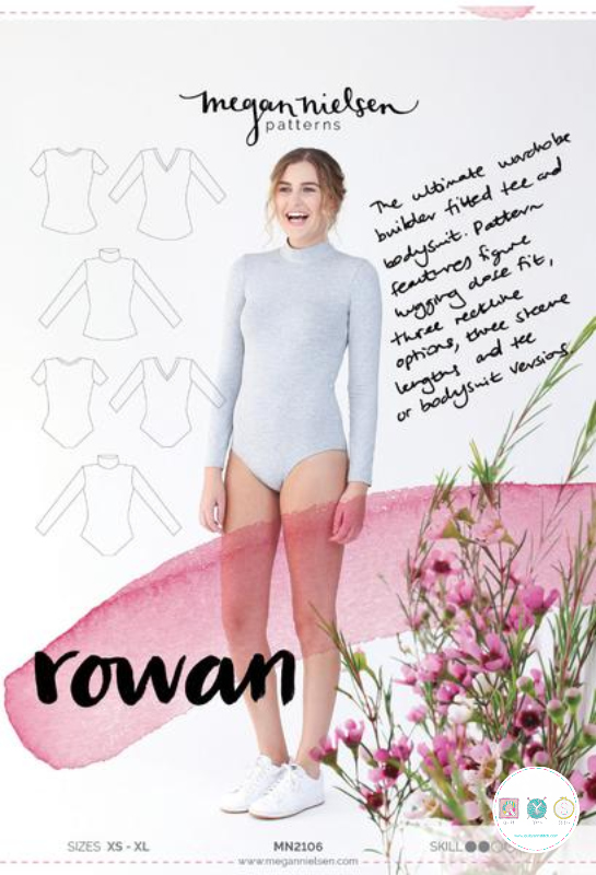 Megan Nielsen - Rowan Bodysuit - Womens Sewing Pattern - Ladies Top - Dressmaking