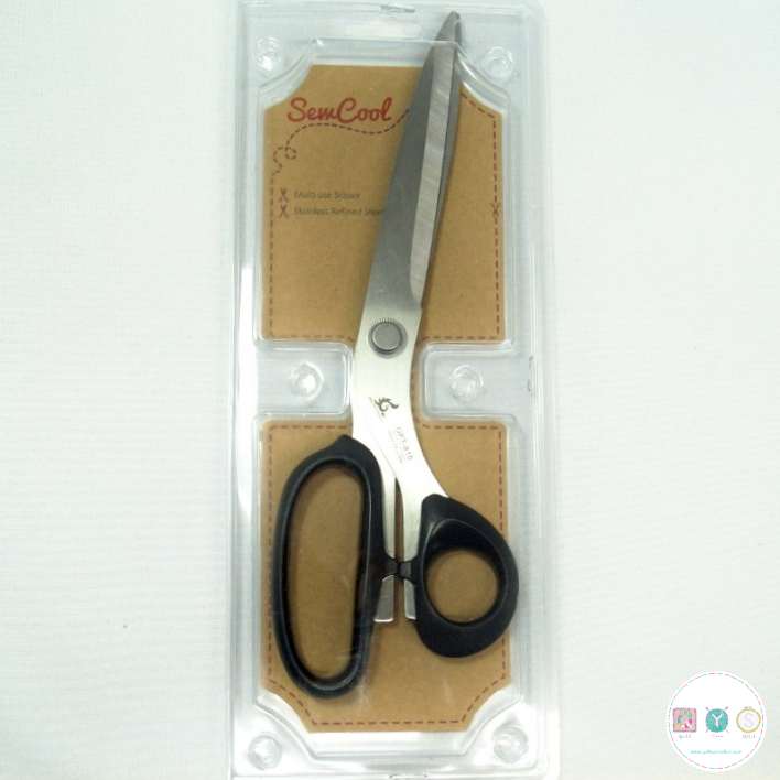 N489 - Sew Cool - 9inch Fabric Scissors - Stainless Refined Steel Shears - Sewing Accessory - Tools