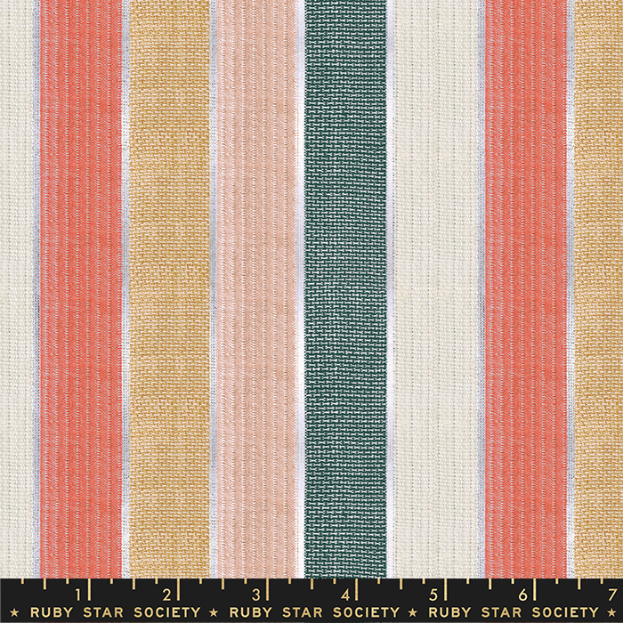 Woven Cotton Fabric - Holiday Stripe - Ruby Star Society's Candlelight Wovens Collection RS4011 14 