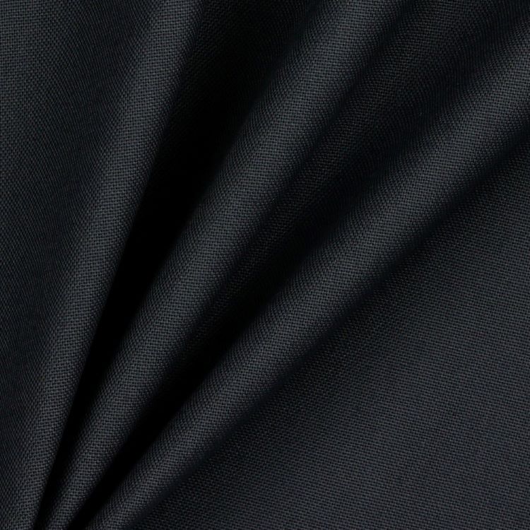 Cotton Canvas Fabric in Anthracite Grey