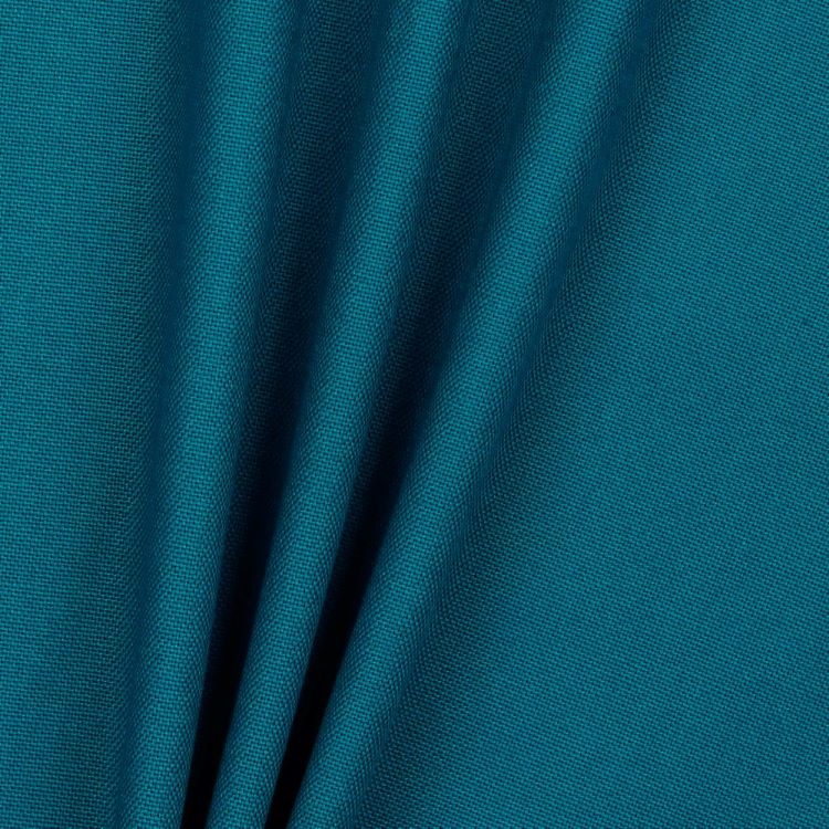 Cotton Canvas Fabric in Teal