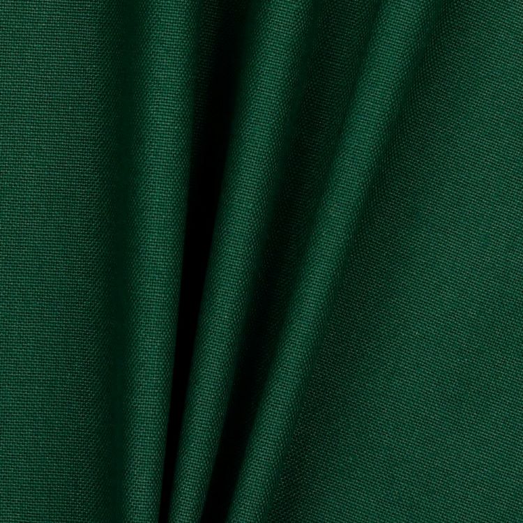 Cotton Canvas Fabric in Forest Green