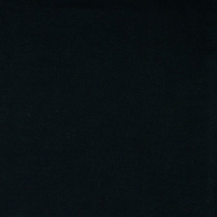 Organic Cotton Jersey Fabric Tube in Black