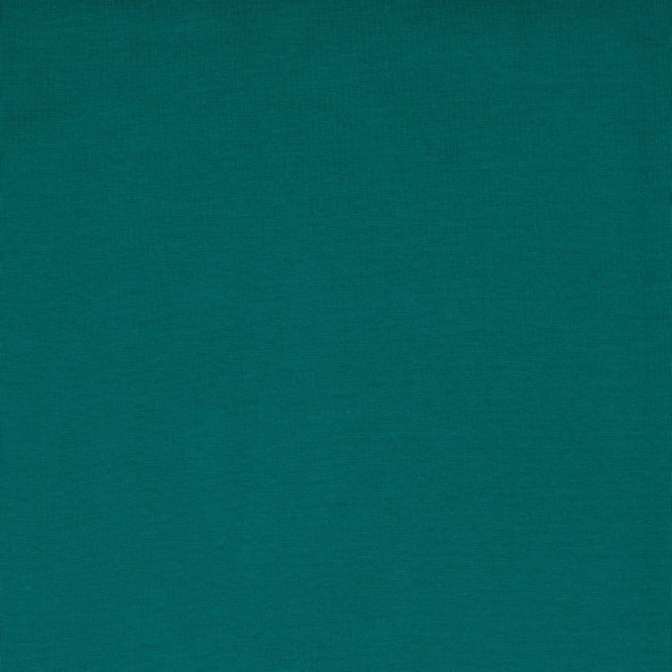 Organic Cotton Jersey Fabric Tube in Petrol Blue Green