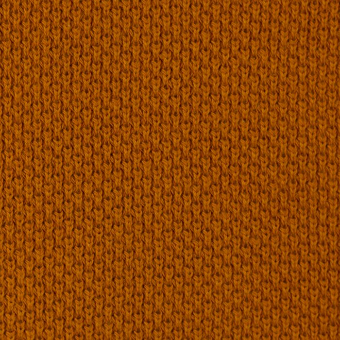 Cotton Knit Fabric in Mustard Gold