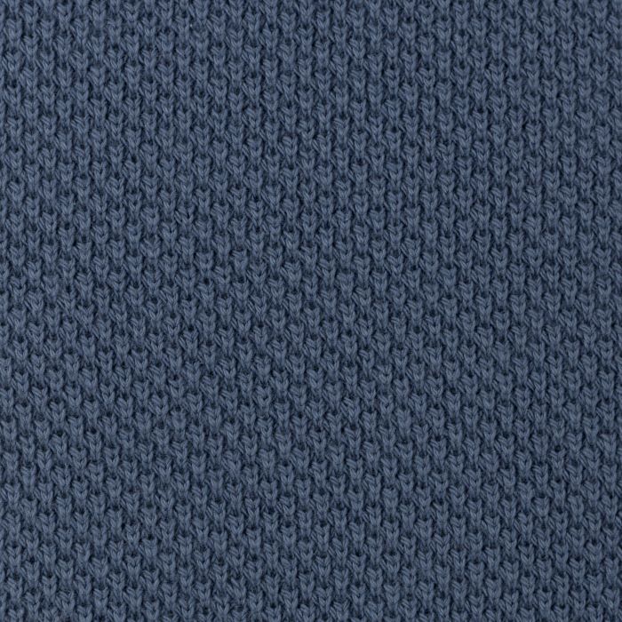 Cotton Knit Fabric in Jeans Blue