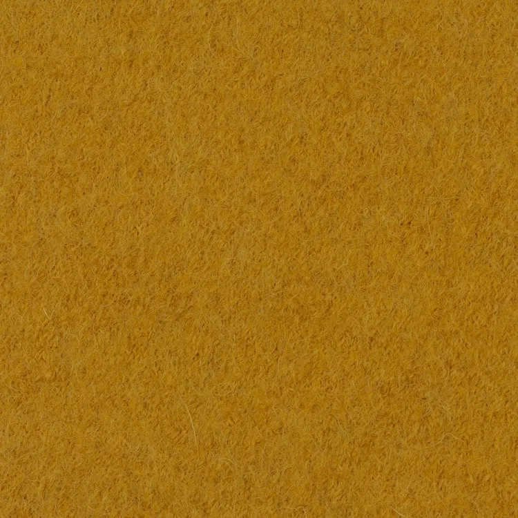 Merino Boiled Wool in Mustard Yellow