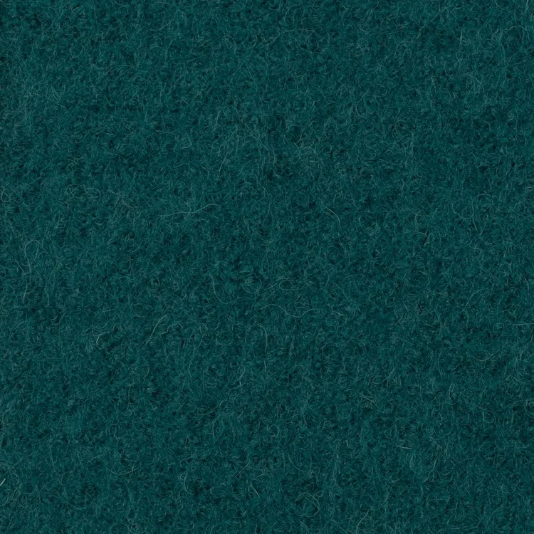 Merino Boiled Wool in Teal Blue