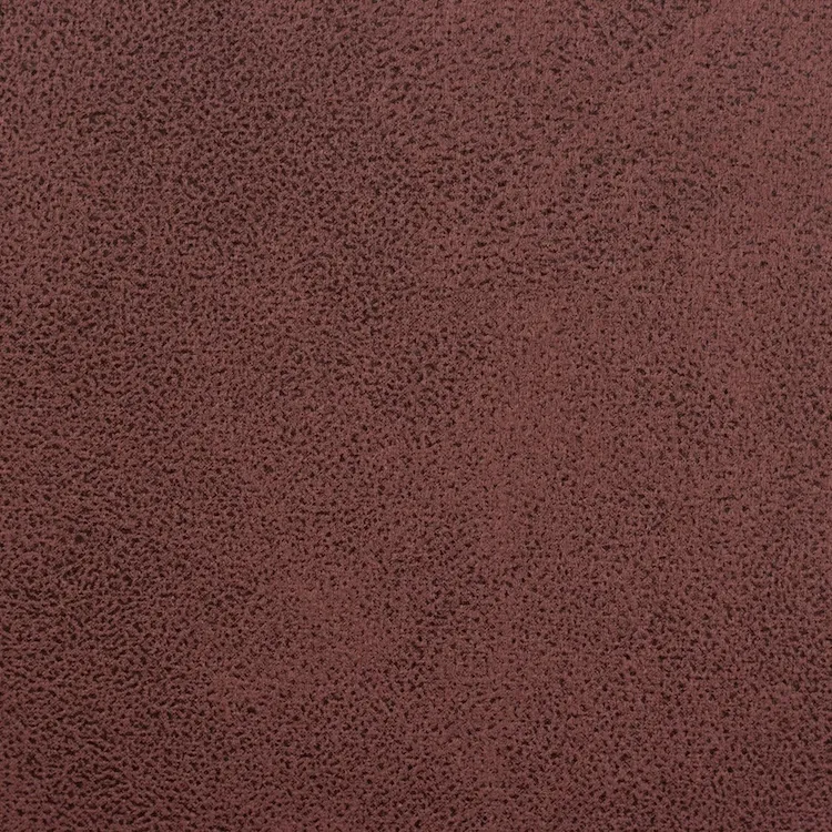 Faux Leather Suede in Cognac Brown