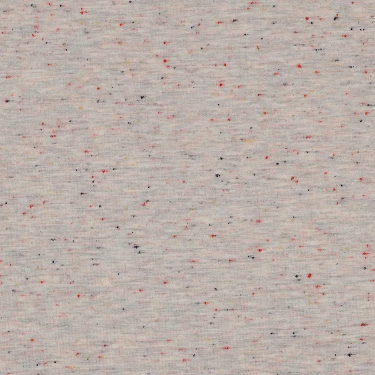 Cosy Colours Brushed Sweatshirt Fabric in Ecru Melange