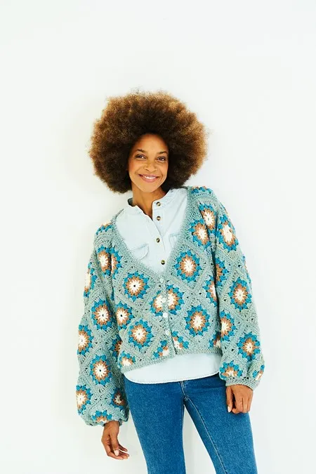Crochet Pattern - Chunky Cardigan and Sweater by Stylecraft 10177