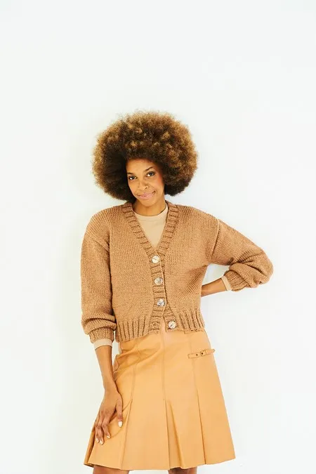 Knitting Pattern - Chunky Cropped Cardigans by Stylecraft 10182