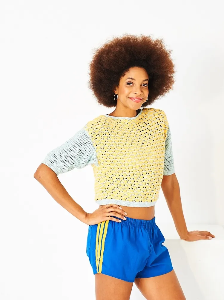Crochet Pattern - DK Top and Sweater by Stylecraft 10216