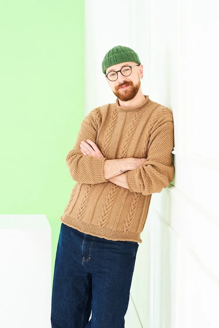 Knitting Pattern - DK Cabled Sweaters by Stylecraft 10232