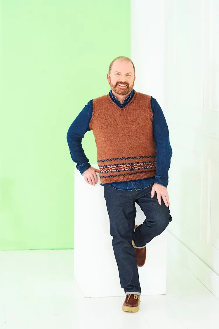 Knitting Pattern - DK Vests by Stylecraft 10234