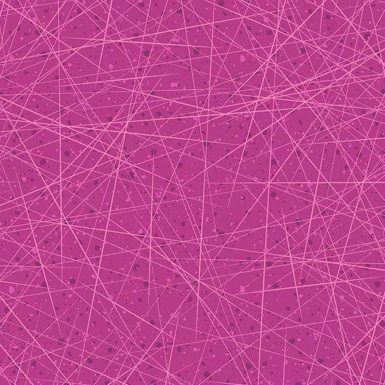 Quilting Fabric - Magenta Purple Criss Cross Blender from Fanfare by Patrick Lose for Northcott 10332-83