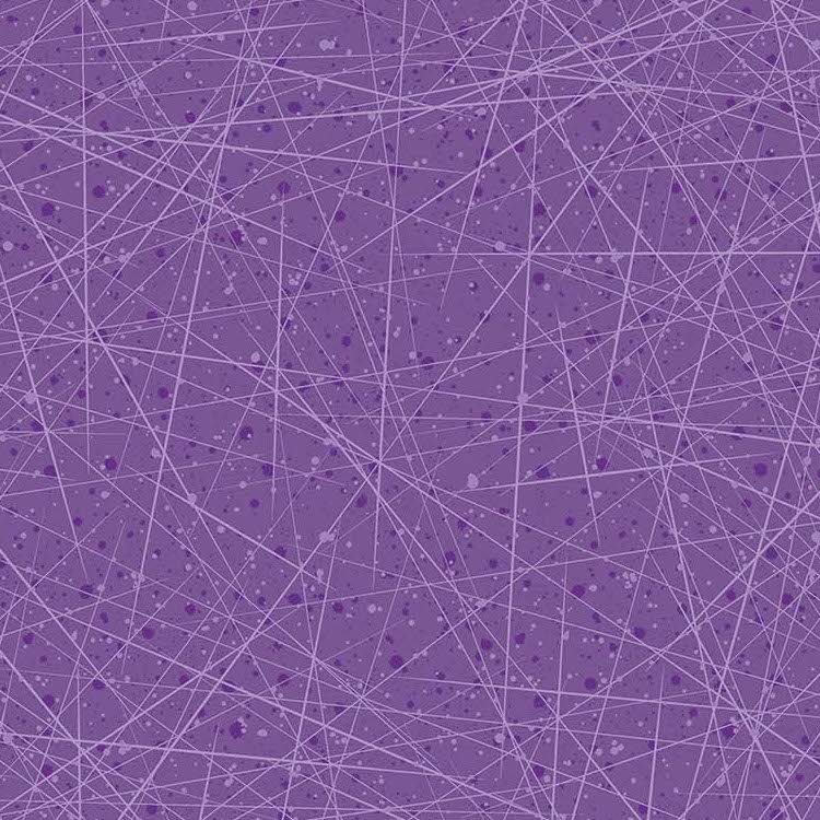 Quilting Fabric - Violet Purple Criss Cross Blender from Fanfare by Patrick Lose for Northcott 10332-84