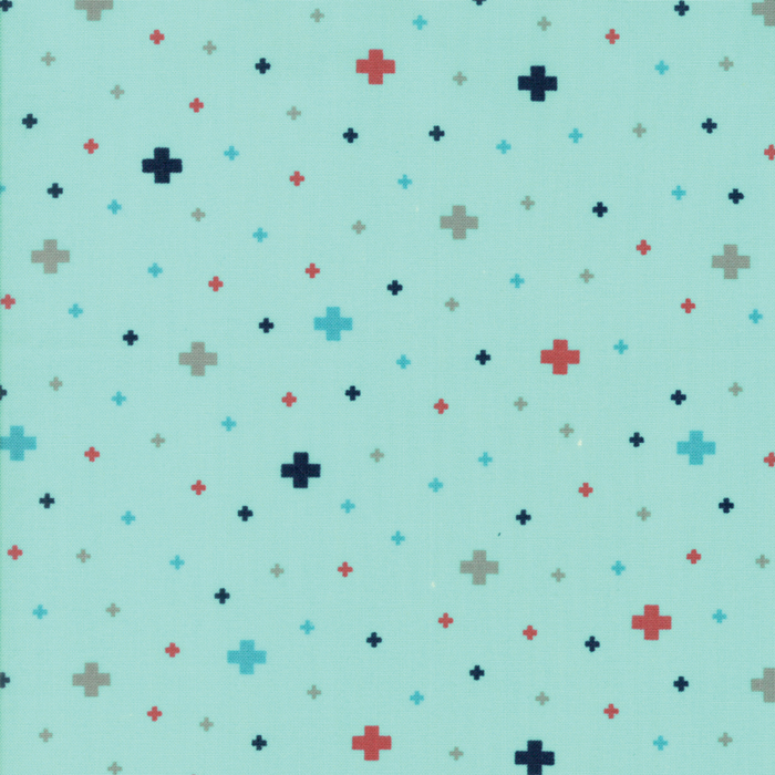 Quilting Fabric - Blue Plus from Desert Bloom by Sherri & Chelsi for Moda 37523 14