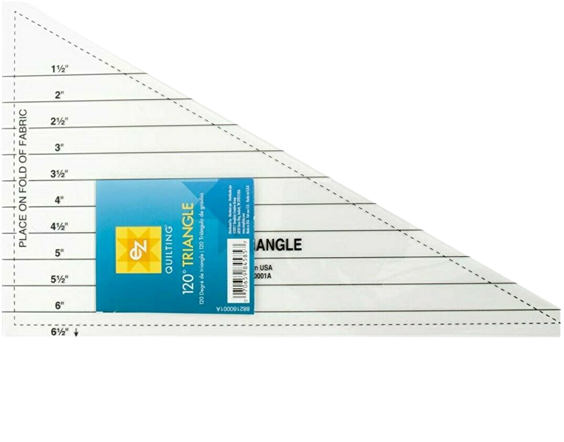 Patchwork & Quilting Ruler - 120 Degree Triangle from eZ Quilting 882160001