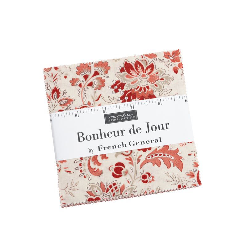 Quilting Fabric - Charm Pack - Bonheur De Jour by French General for Moda 13910PP