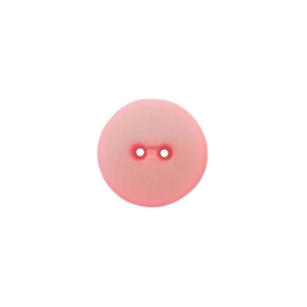 Buttons - 13mm Plastic in Baby Pink