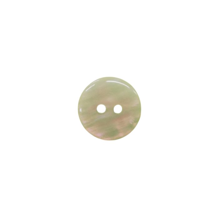 Buttons - 15mm Plastic with White Pearlescent Effect
