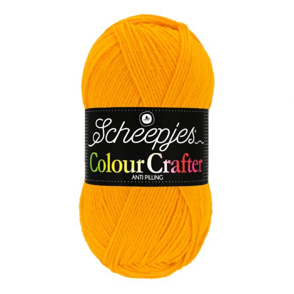 Yarn - Scheepjes Colour Crafter DK in Golden Yellow 4173 - Eindhoven