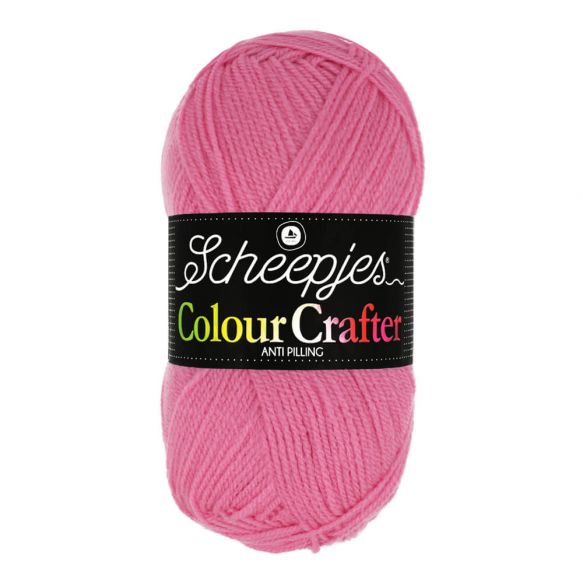 Yarn - Scheepjes Colour Crafter DK in Mid Pink 1241 - Den Bosch