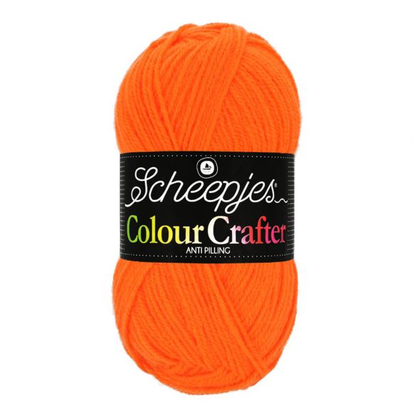 Yarn - Scheepjes Colour Crafter DK in Bright Orange 1256 - The Hague