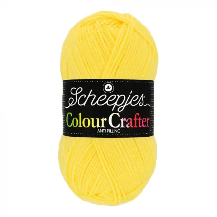 Yarn - Scheepjes Colour Crafter DK in Yellow 2004 - Brussel