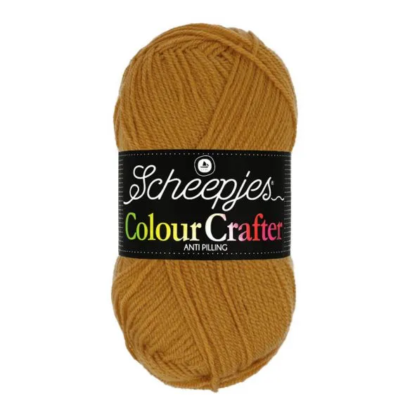 Yarn - Scheepjes Colour Crafter DK in Ochre 1709 - Burum