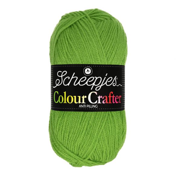 Yarn - Scheepjes Colour Crafter DK in Bright Green 2016 - Charleroi
