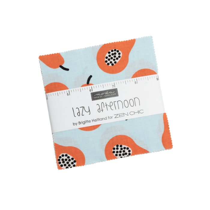 Quilting Fabric - Charm Pack - Lazy Afternoon by Zen Chic for Moda 1780PP