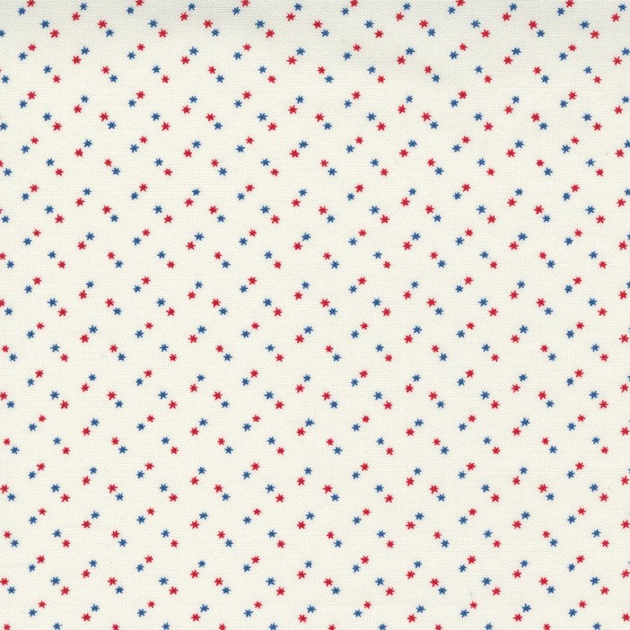 Quilting Fabric - Star Dots on Cream from Prairie Days by Bunny Hill Designs for Moda 2995 11