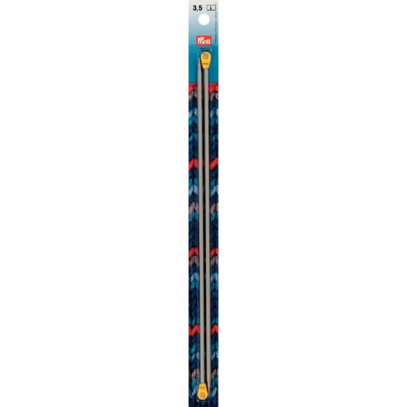 Knitting Needles - 3.5mm Straight 30cm Long by Prym 191 453